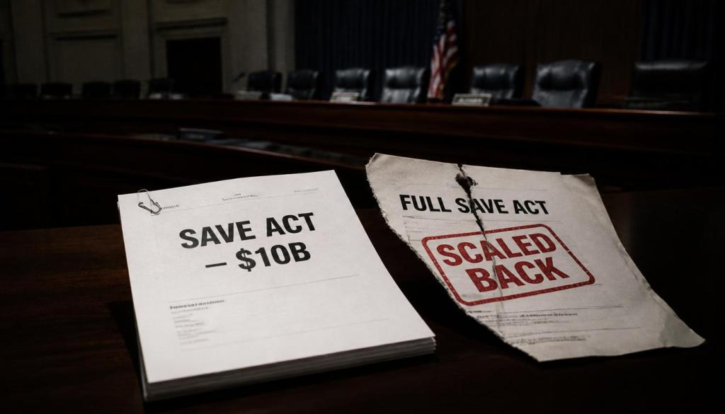 $10 Billion SAVE Act “Lite” Faces Uphill Battle as Republicans Push&nbsp;Reconciliation