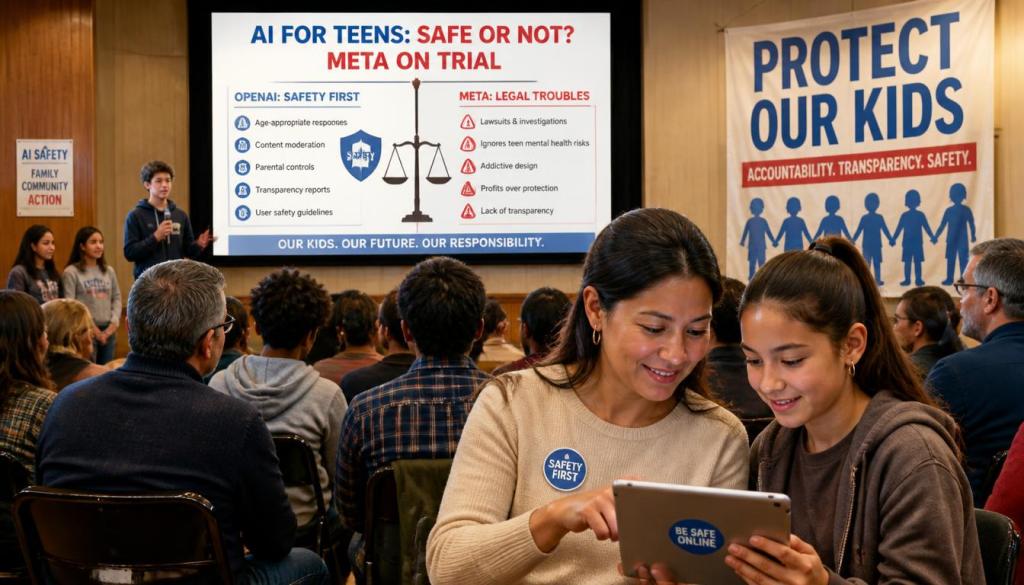 OpenAI Launches ChatGPT for Teens — Same Day Meta Faces Trial Over Child&nbsp;Safety