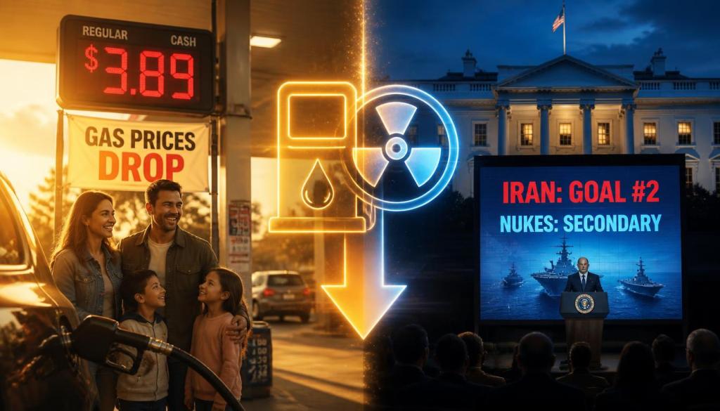 Iran War Priority Shifts to Lower Gas Prices as U.S. Military Stockpiles Dwindle — and Midterm Anxiety Grips&nbsp;GOP