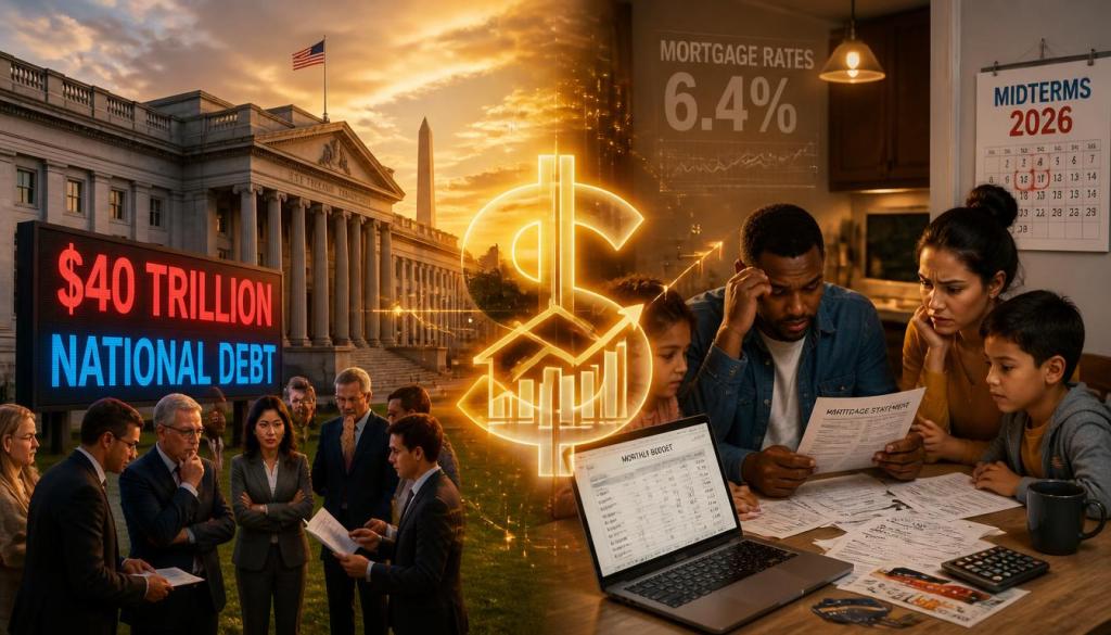 U.S. National Debt Tops $40 Trillion — A Staggering Milestone With Real Costs for Working&nbsp;Families