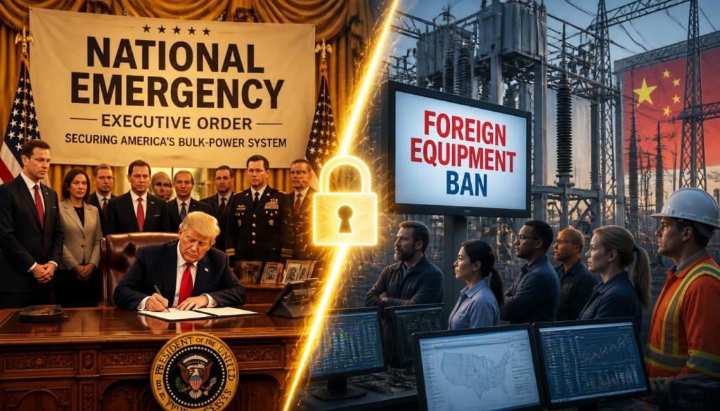 Trump Declares “National Emergency” Over Foreign-Made Power Grid Equipment — China&nbsp;Responds