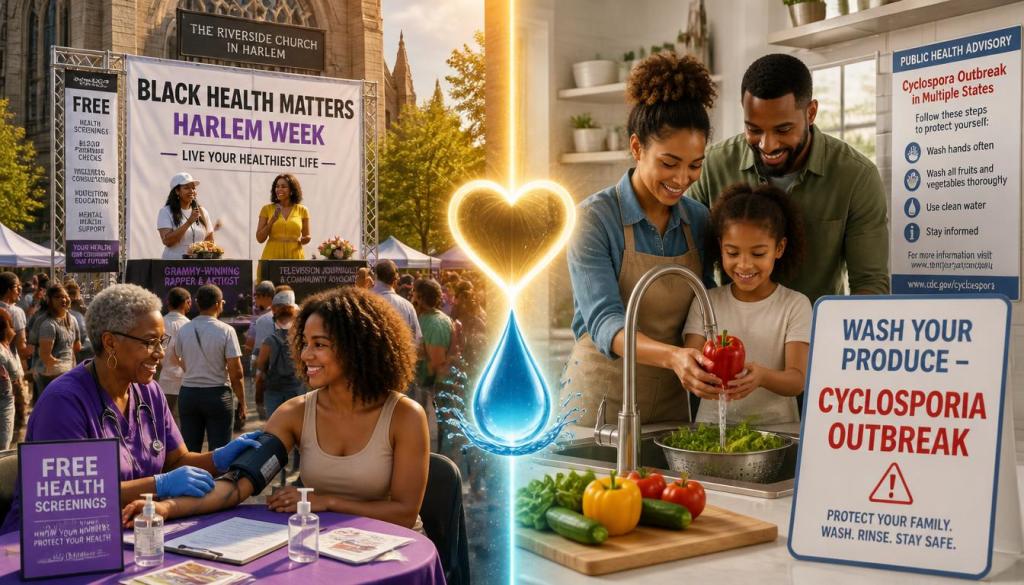 Harlem Week Health Summit Brings Free Care to NYC — As Cyclosporiasis Outbreak Raises&nbsp;Concerns