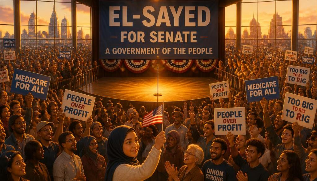 Intel Brief: Abdul El-Sayed’s Historic Primary Victory — A Progressive Earthquake in the&nbsp;Midwest
