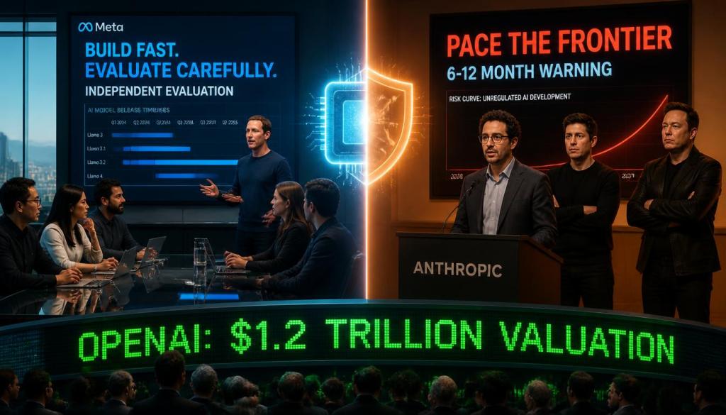 Zuckerberg Publicly Opposes AI Slowdown — As OpenAI Eyes $1.2 Trillion&nbsp;Valuation