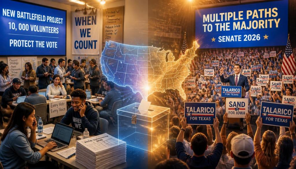 Democrats Go on Offense as Midterms Enter Final Stretch — “New Battlefield Project” Aims to Protect the&nbsp;Vote