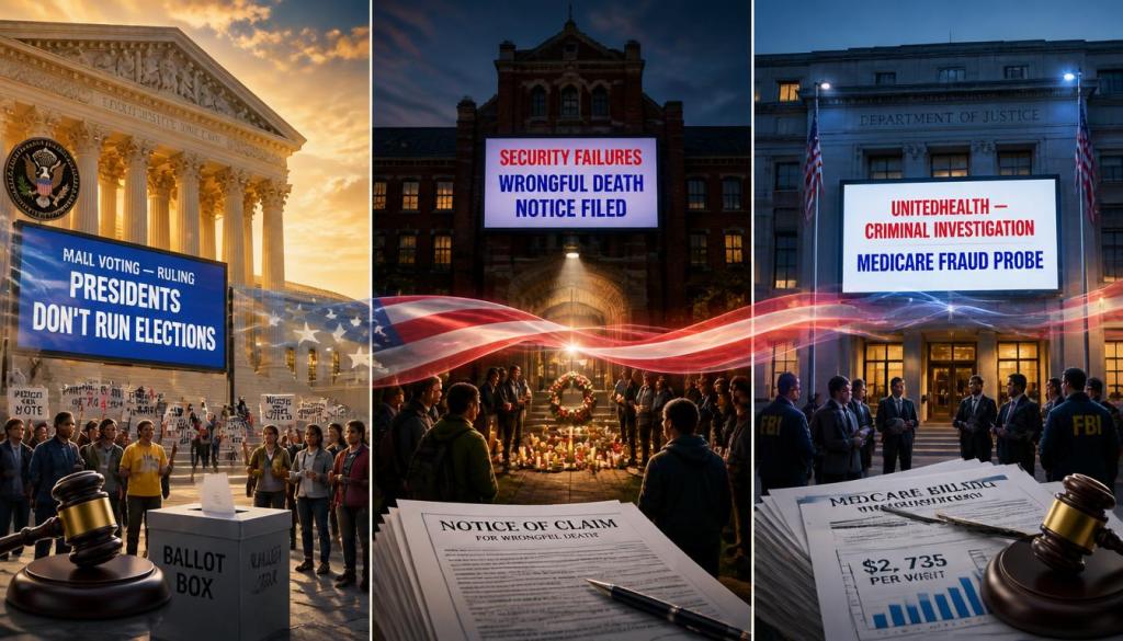 What We Missed: Supreme Court Blocks Trump’s Mail Voting Order, Law & Justice Updates, and Health&nbsp;News